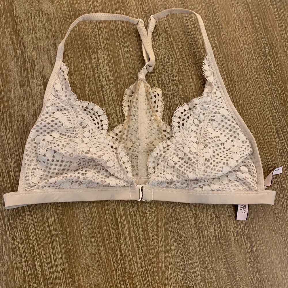 Victoria Secret White Lace Bralette